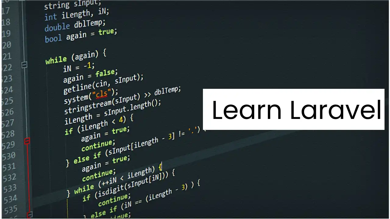 Learn Laravel